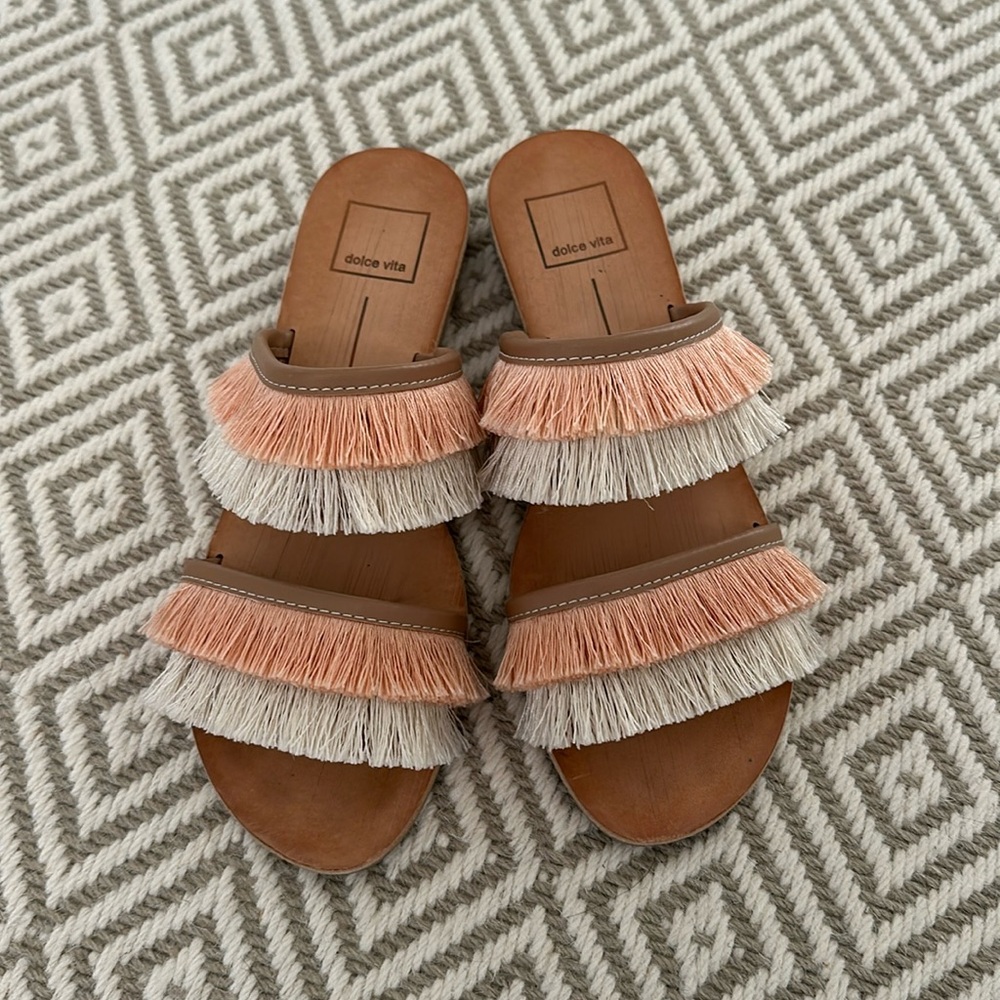 Dolce Vita Fringe Sandal